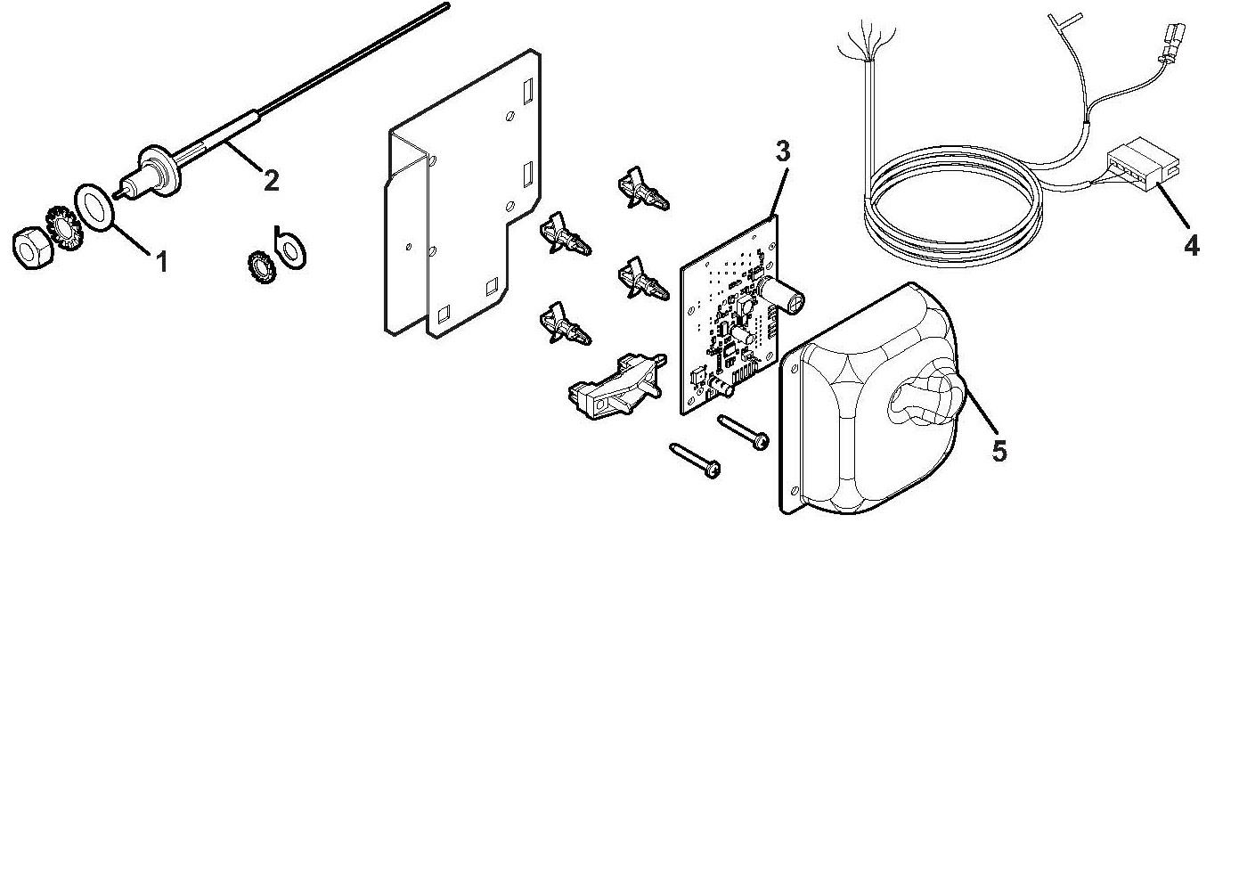 Schéma éclaté Vue Principale — Remeha KIT ACI MY475