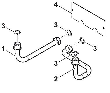 Schéma éclaté Vue Principale — Remeha KIT TUBULURES INTERNE CTG JA 7