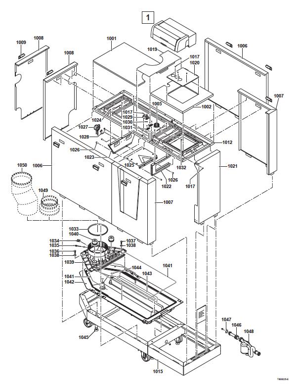 Schéma éclaté Vue Principale — Remeha REMEHA GAS 310 ECO PRO (2012 - 2020)